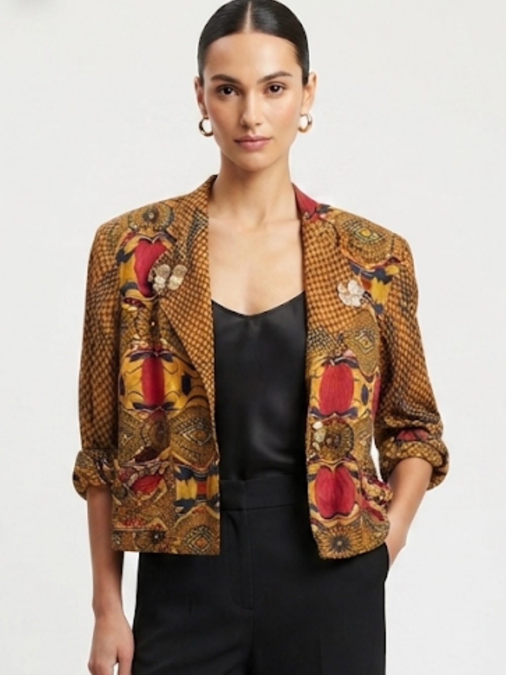 Componix petites Women's Multicolor blazer size 8